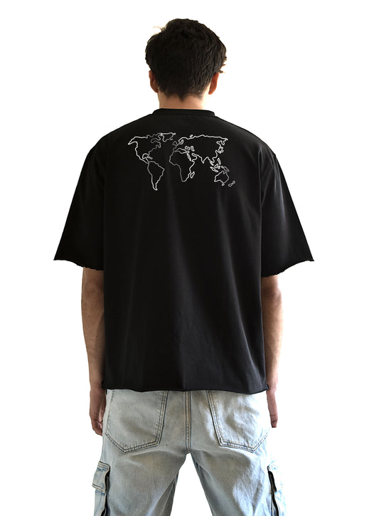 تي شيرت Airplane mode تلبيس واسع