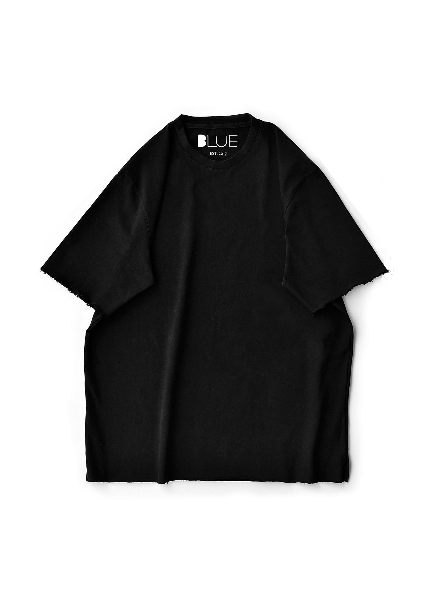 blank black tee